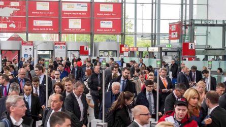 Besuchermagnet transport logistic: Alle zwei Jahre findet in München die weltweit größte Logistikmesse statt: die „transport logistic“ – hier zeigt sich die Zukunft der Branche. © Lennart Preiss / Messe München GmbH