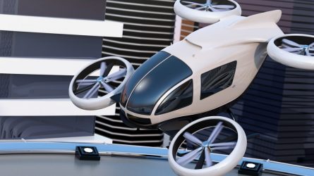 Das Flugtaxi: Wunschtraum und Lernmodell. © adobe.stock.de / chesky