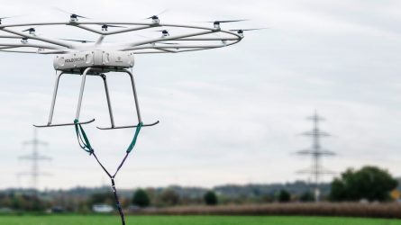 VoloDrone: in spätestens fünf Jahren soll die Lastendrohne zur Marktreife geführt werden. © Volocopter