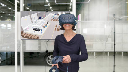 Lager und Logistik realitätsnah erleben. DB Schenker Casino macht es möglich. © Foto: DB Schenker