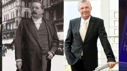 Visionäre Persönlichkeiten schreiben die Erfolgsgeschichte der Logistik. Die Logistics Hall of Fame würdigt und präsentiert sie. © Logisticshalloffame.net (Montage)