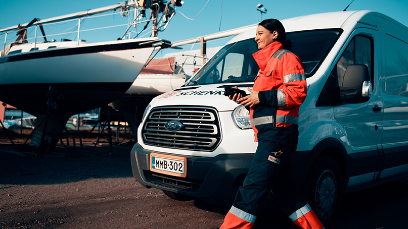 DB Schenkerin pakettikuljetus