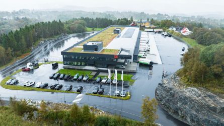 DB Schenkerin terminaali Norjan Bergenissä