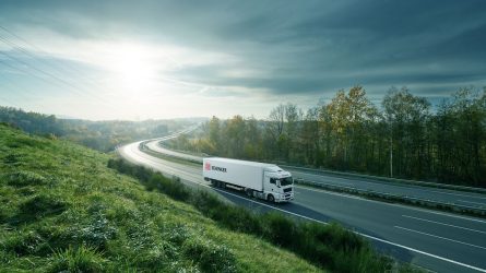 Ciężarówka DB Schenker